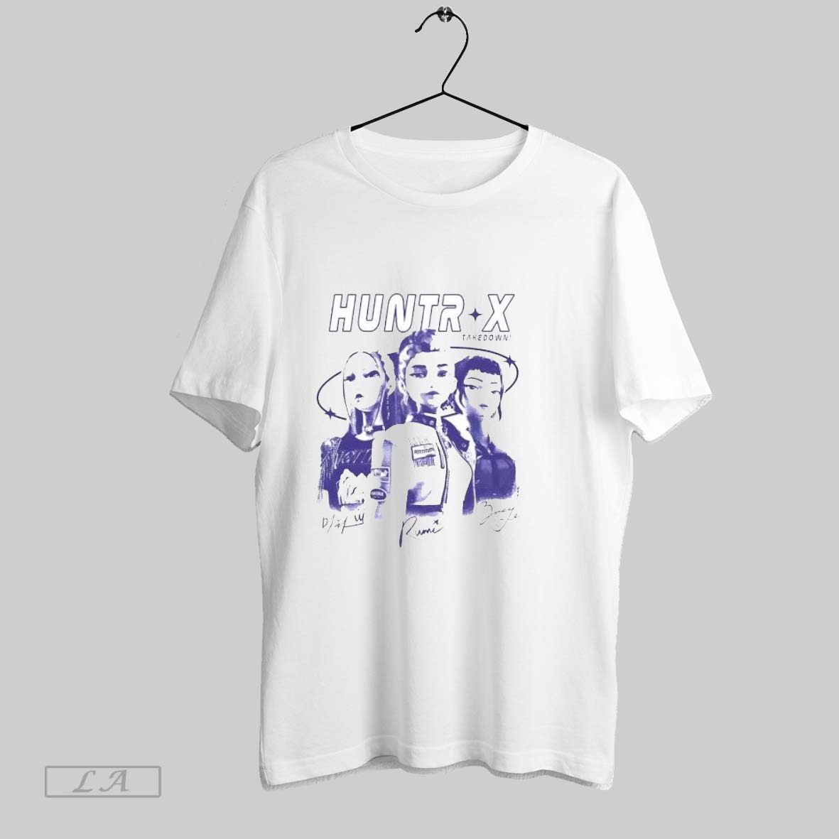 Original Kpop Demon Hunters Huntr X Takedown Comfort Colors T Shirt Shirt