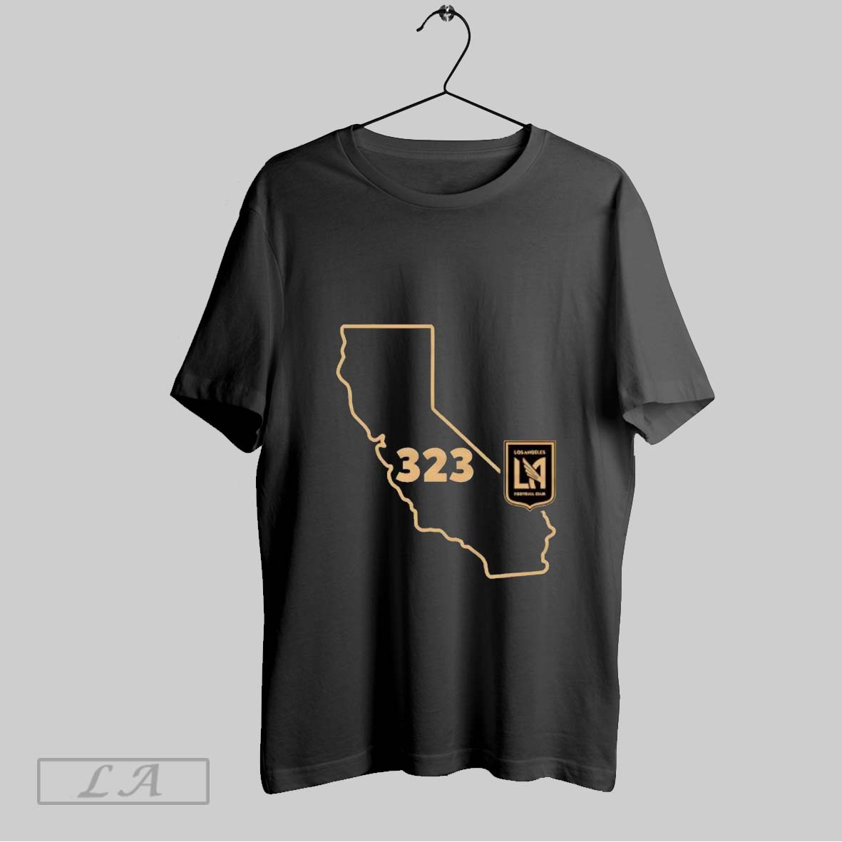 Original Lafc 323 Area Code State T Shirt Shirt