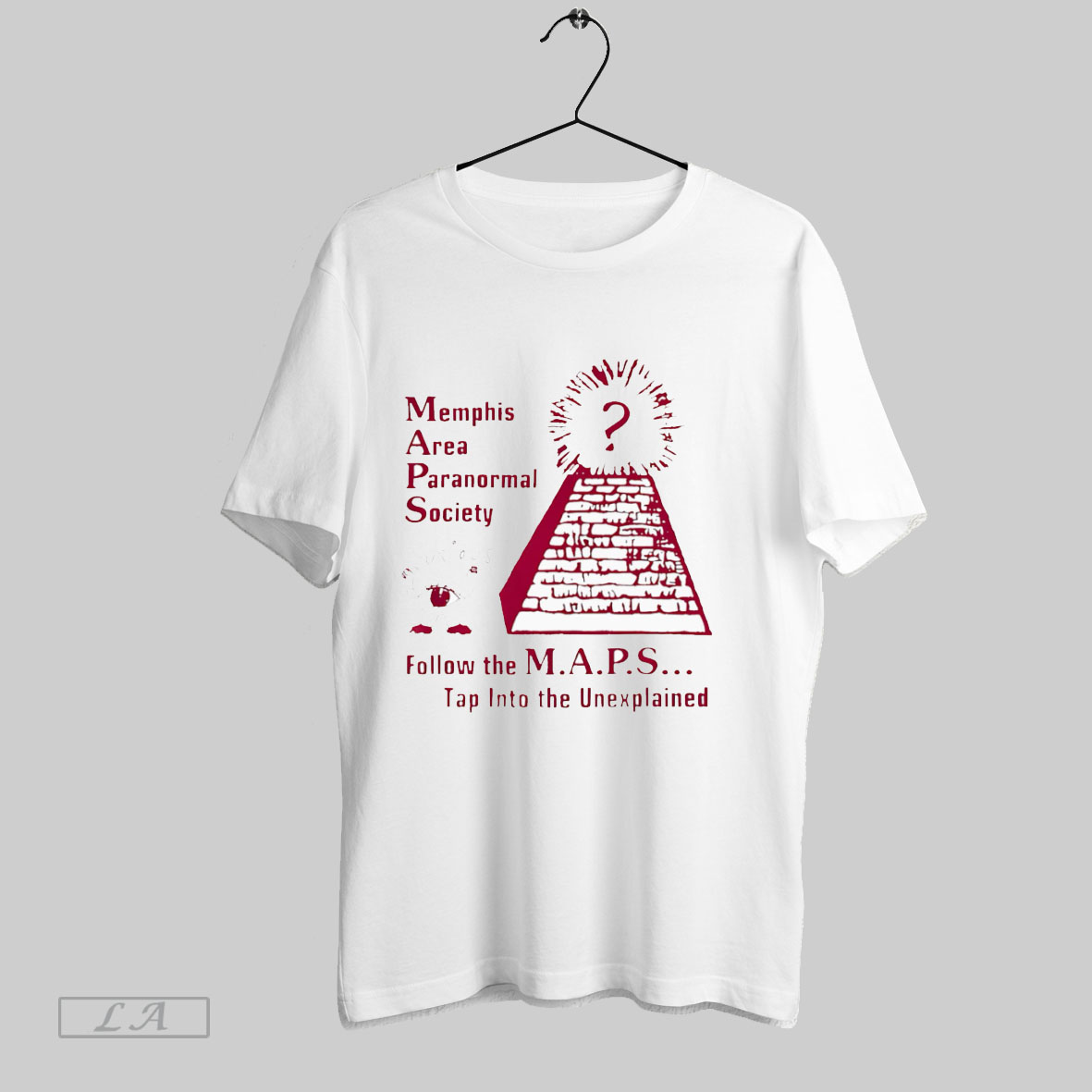 Original Memphis Area Paranormal Society Follow The Maps Tap Into The Unexplained T Shirt Shirt