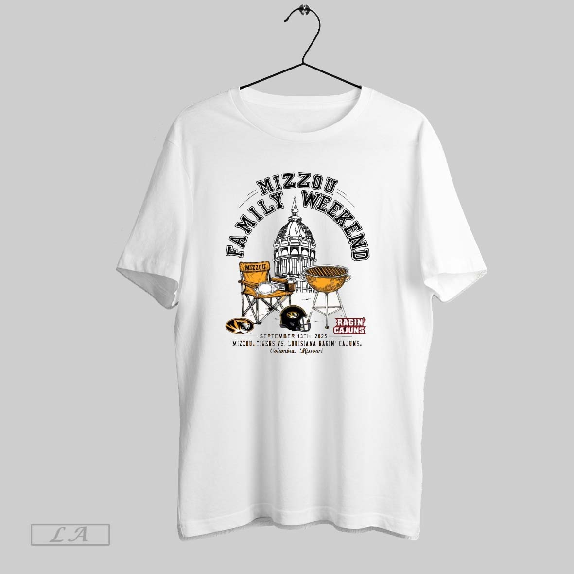 Original Mizzou Tigers Vs Louisiana Ragin Cajuns Gameday Mizzou Family Weekend September 13 2025 Columbia Missouri T Shirt Shirt