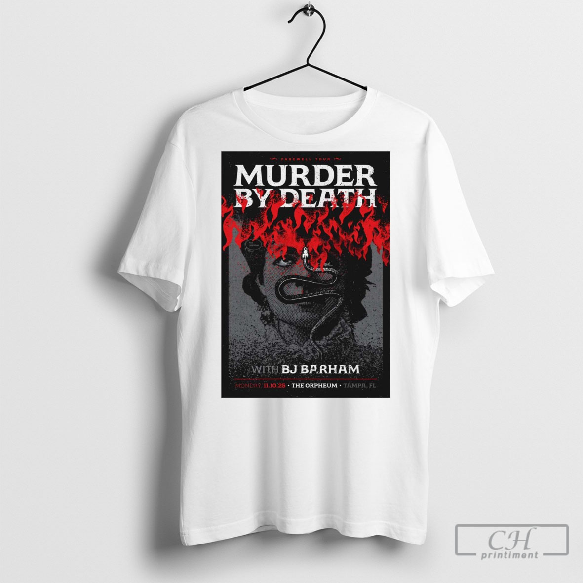 Original Murder By Death Farewell Tour The Orpheum In Tampa Fl November 10 2025 T Shirts