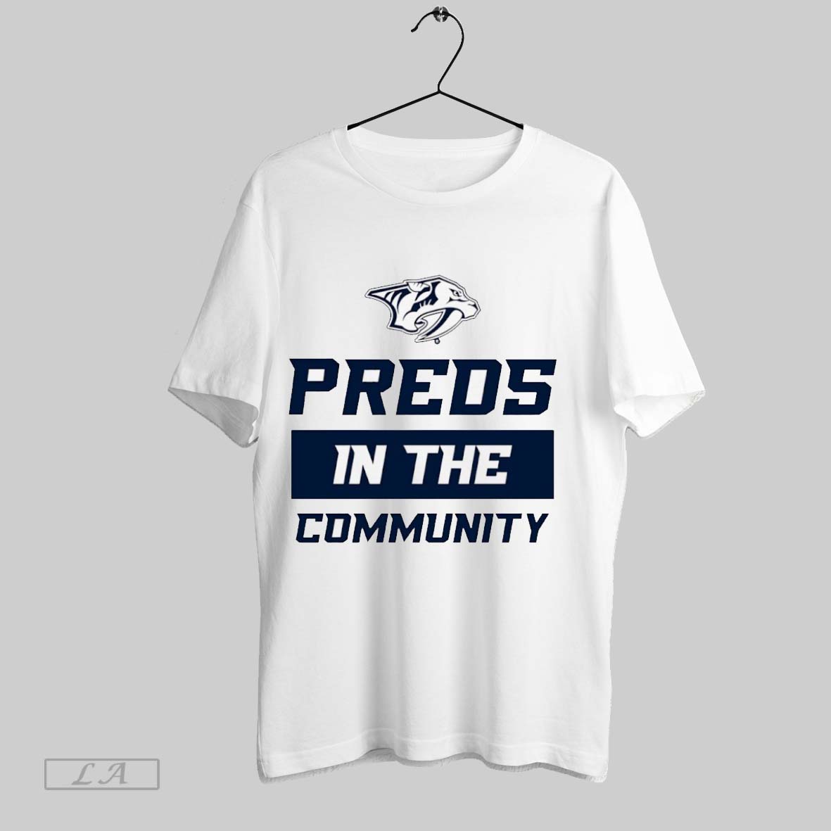 Original Nashville Predators Preds In The Community Shirt