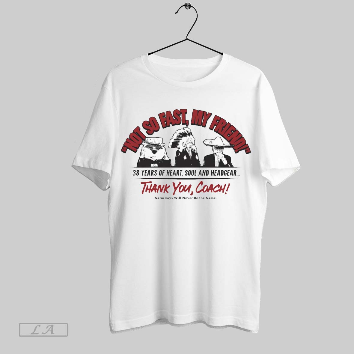 Original Not So Fast My Friend Thank You Coach Ohio State Shirt
