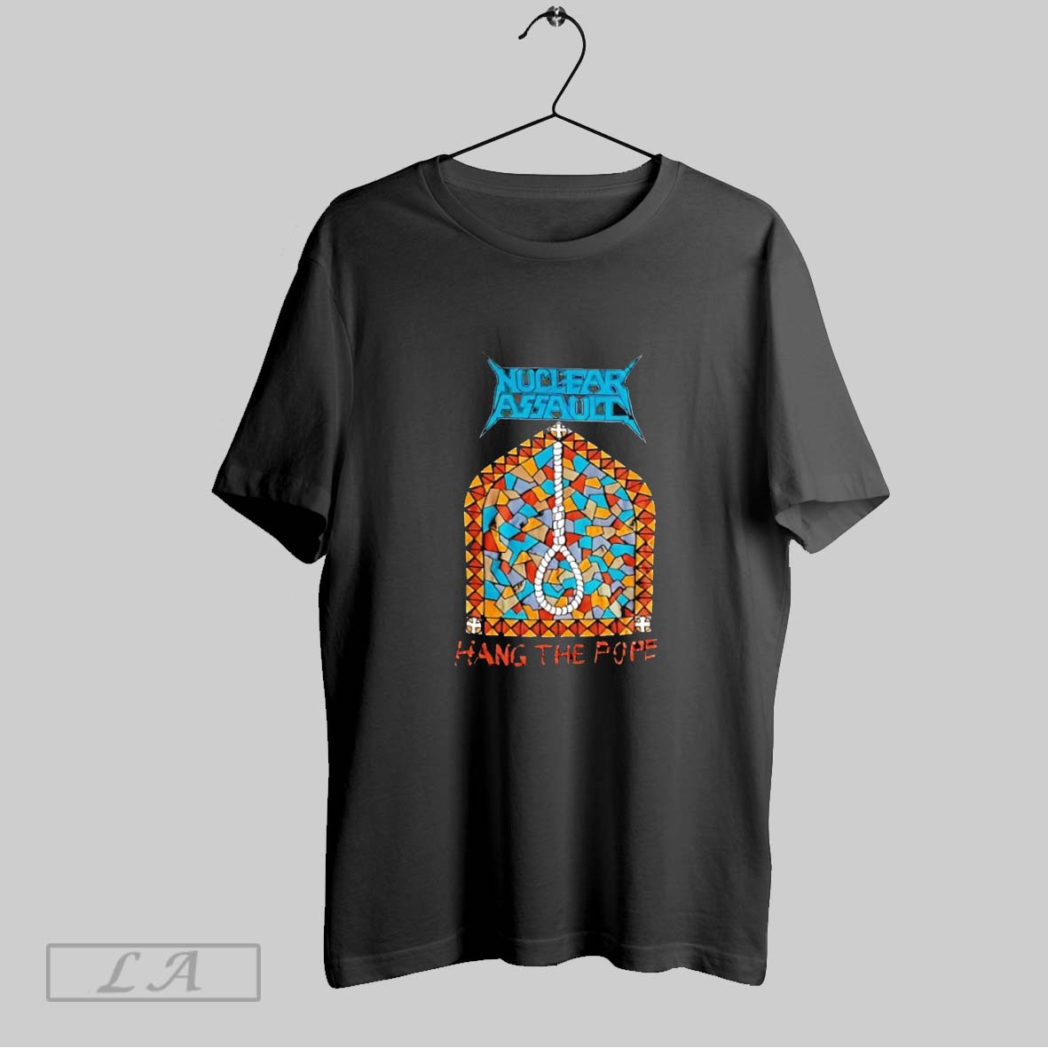 Original Nuclear Assault Hang The Pope Shirt