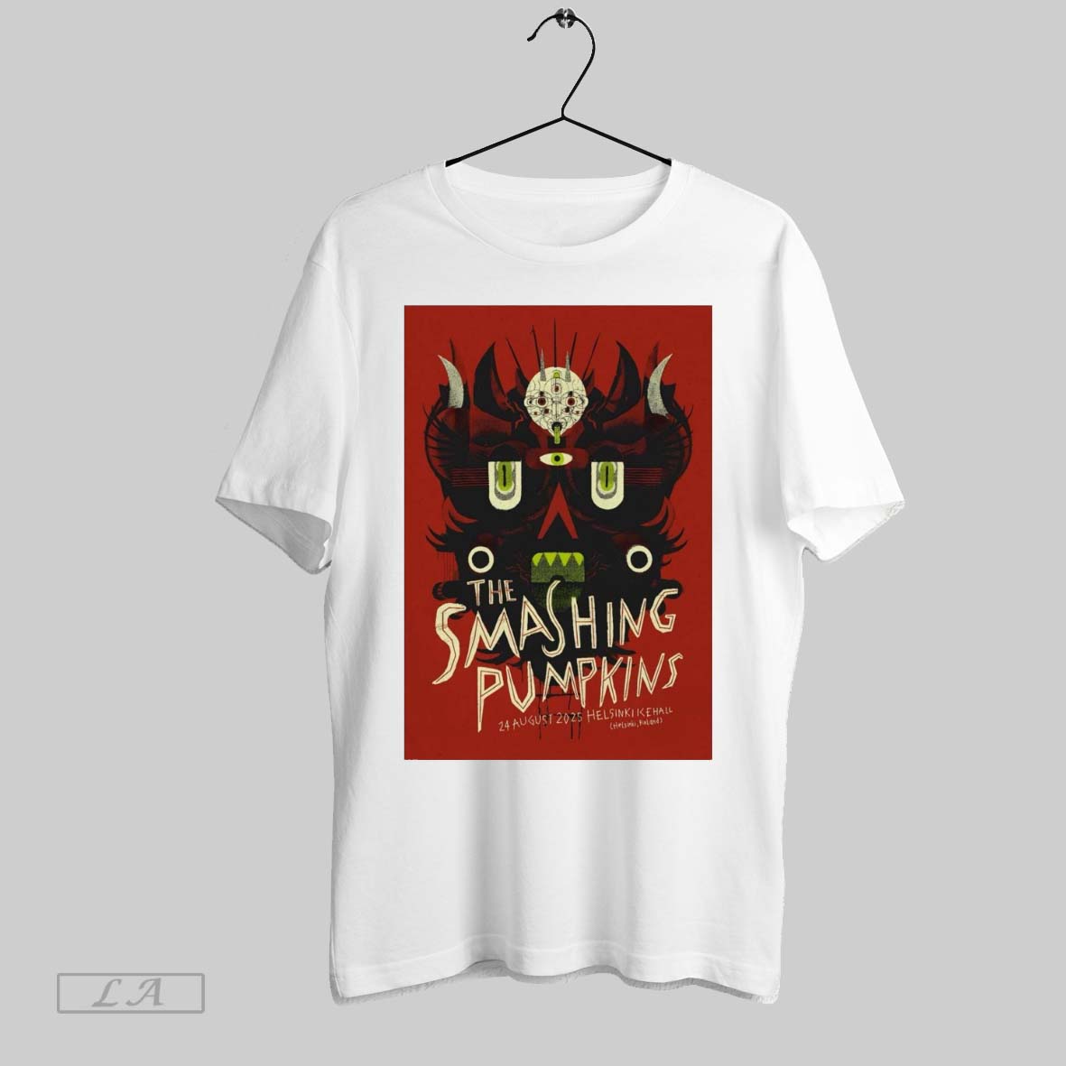 Original Poster The Smashing Pumpkins August 24 2025 Helsinki Ice Hall In Helsinki Finland T Shirt Shirt