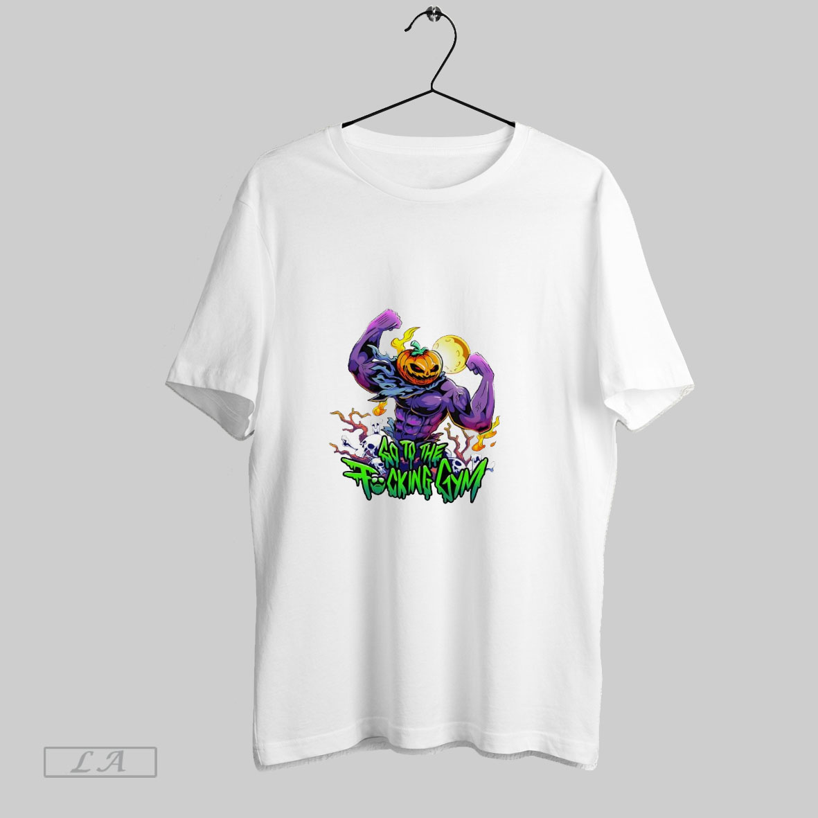 Original Pumpkin Head Go To The Fucking Gym Shirt