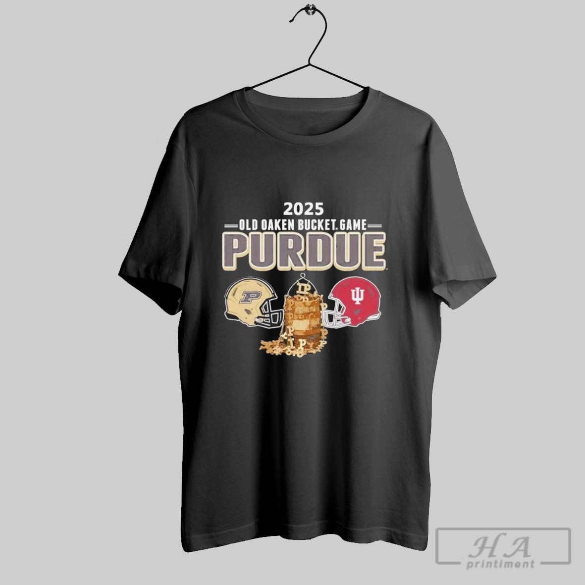 Original Purdue Boilermakers Vs Indiana Hoosiers Football 2025 Old Oaken Bucket Game T Shirt