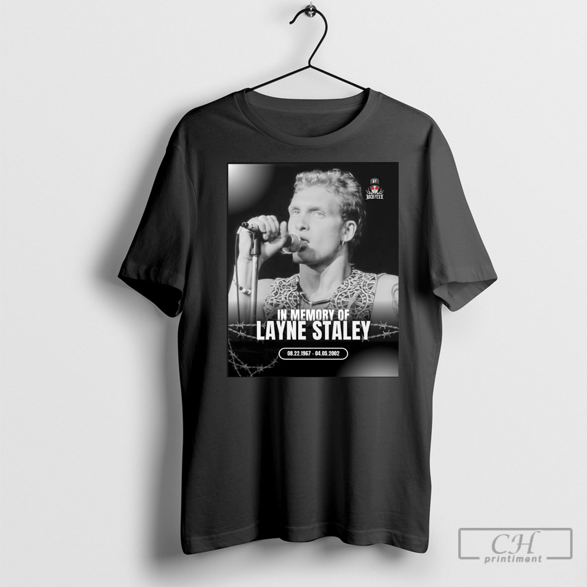 Original Rock Feed In Memory Of Layne Staley 08 22 1967 04 05 2002 T Shirts