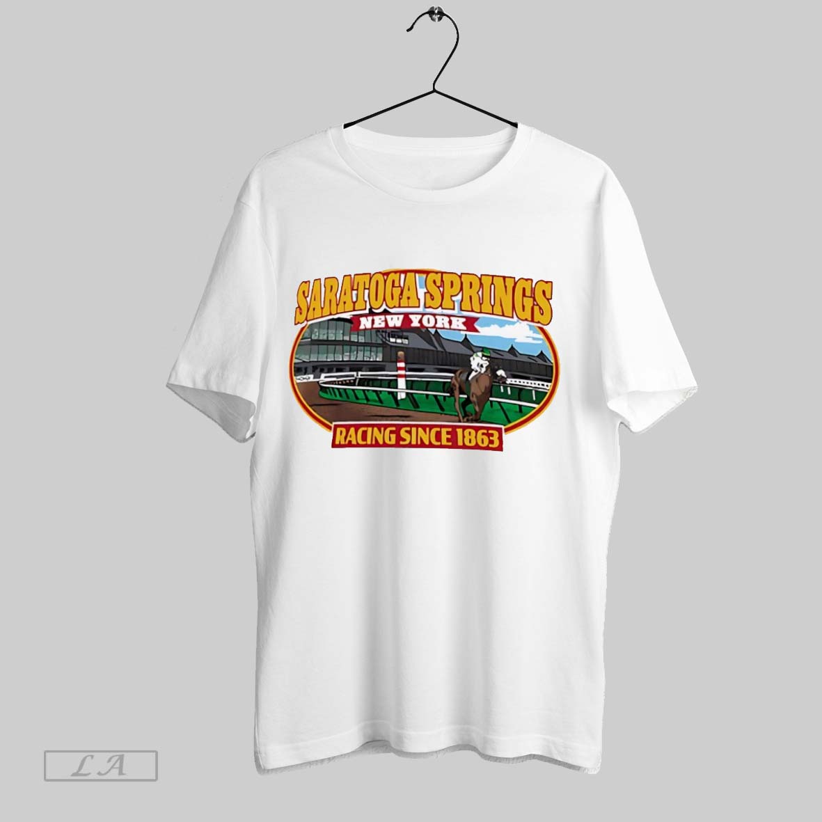 Original Saratoga Springs New York Racing Since 1863 Shirt