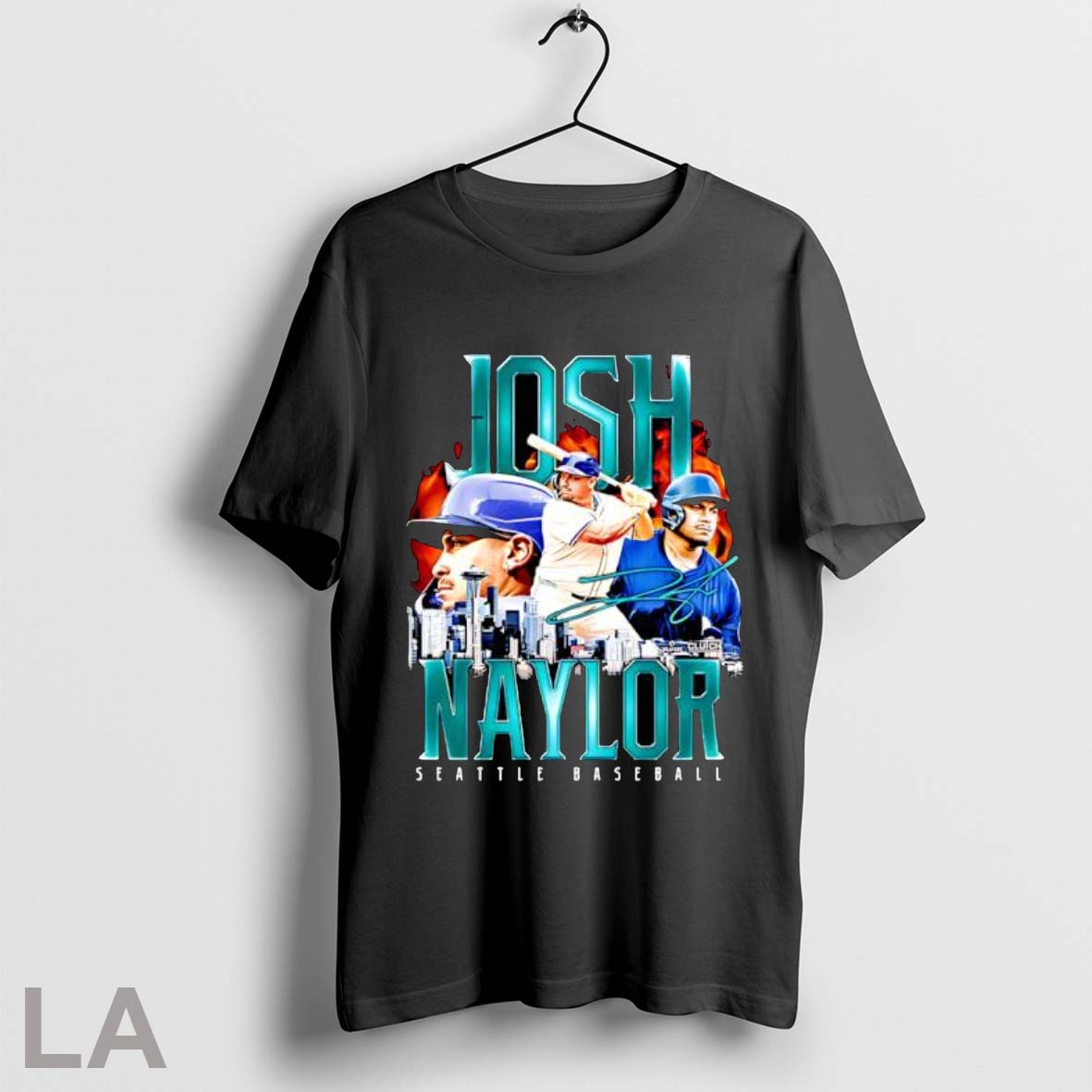 Original Seattle Mariners Josh Naylor Hes Big Hes Slow T Shirt Shirt