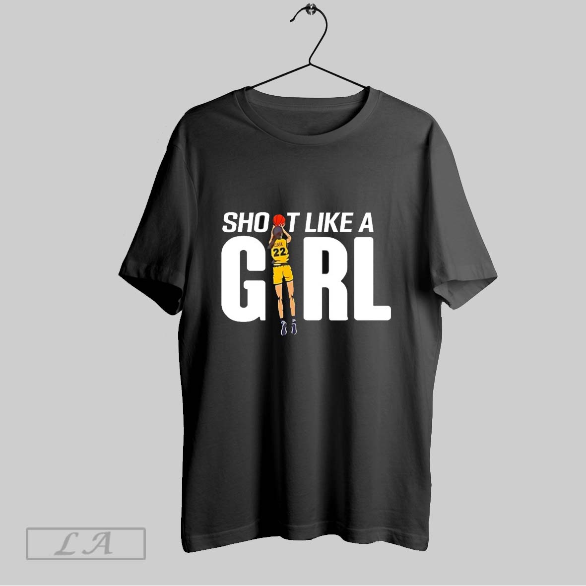 Original Shoot Like A Girl Caitlin Clark Indiana Fever T Shirt