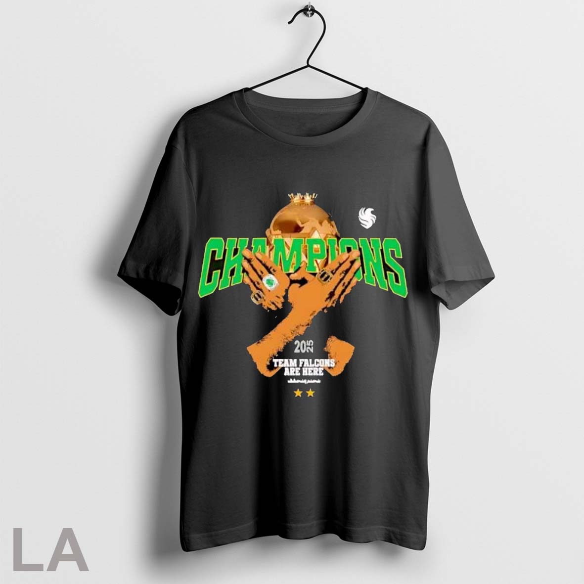 Original Team Falcons Champions 2025 T Shirt Shirt