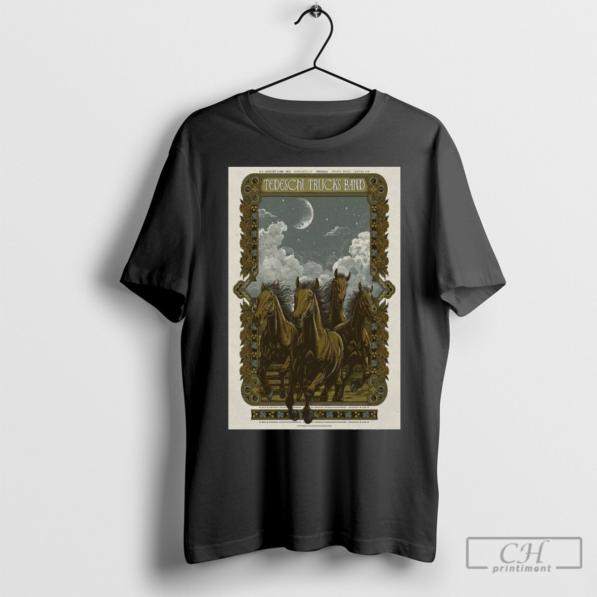 Original Tedeschi Trucks Band Ruoff Music Center Noblesville In August 23 2025 T Shirts