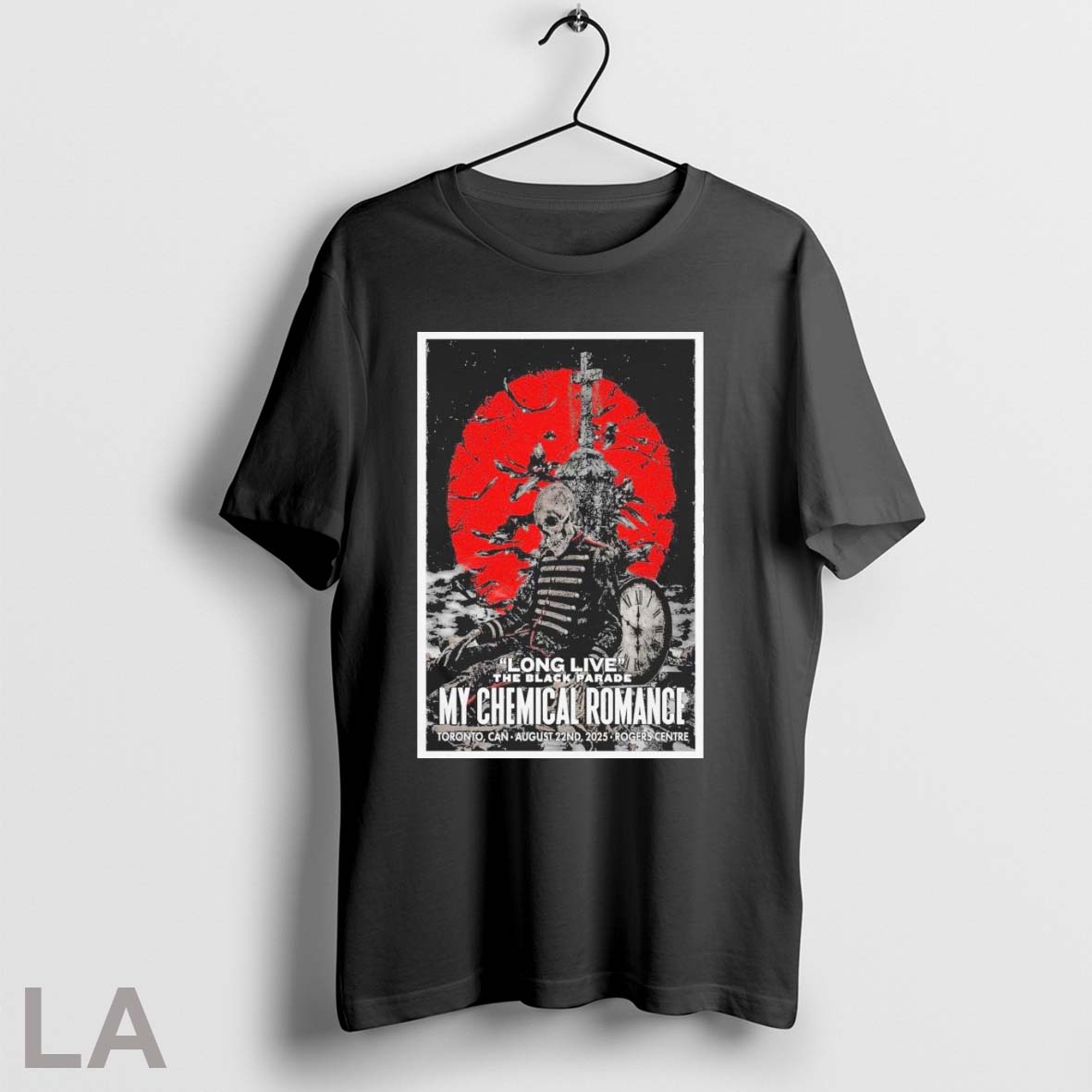 Original The Black Parade My Chemical Romance Toronto Can August 22nd 2025 Rogers Centre Shirt