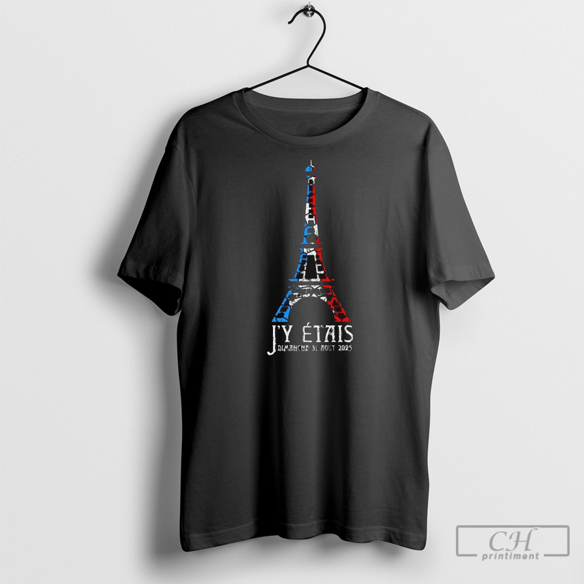 Original Wwe Clash In Paris 2025 Ribbon Jy Etais Sunday August 30 2025 T Shirts