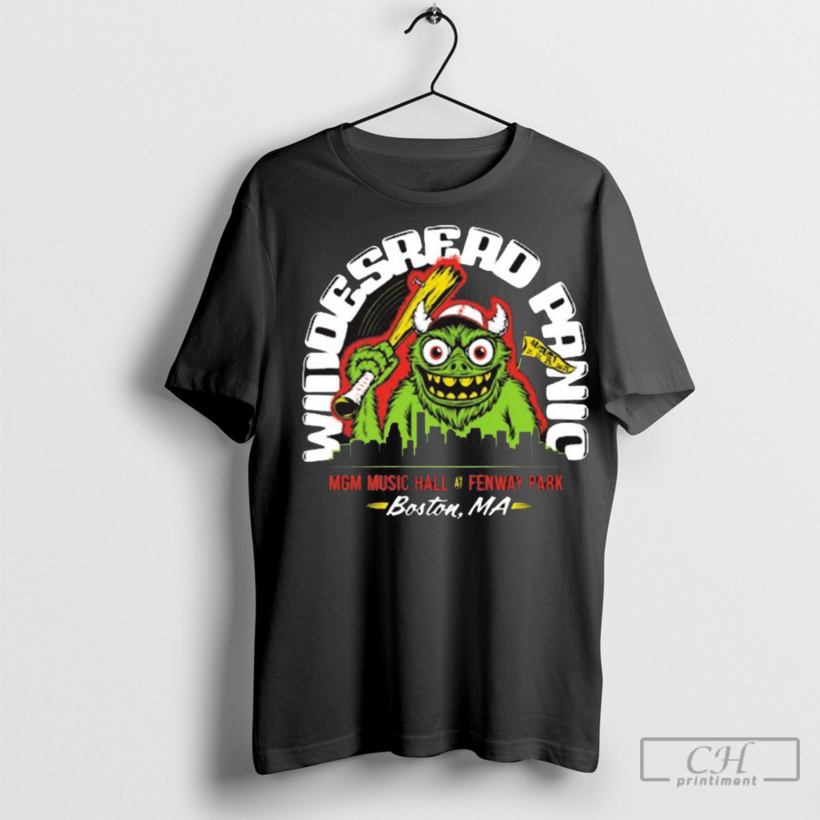 Original Widespread Panic Mgm Music Hall At Fenway Park Boston Ma August 21 23 2025 T Shirts