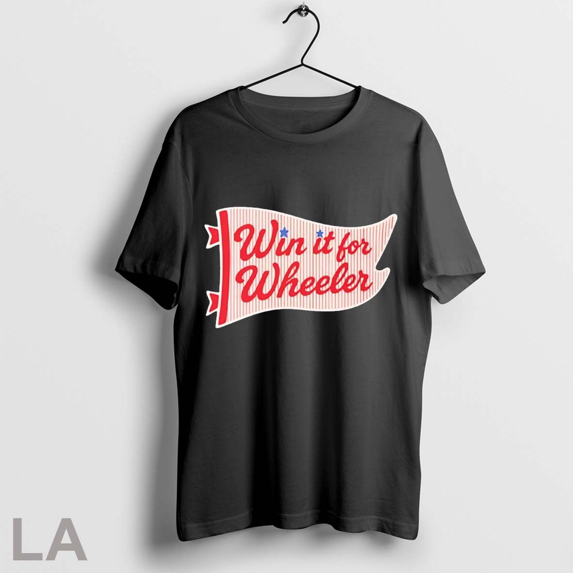 Original Win It For Wheeler Philadelphia Phillies Flag Shirt