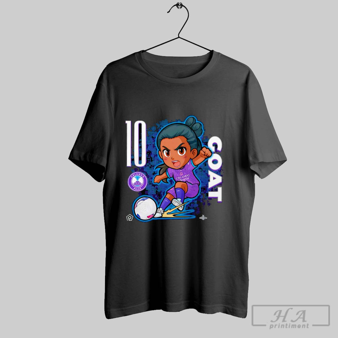 Orlando Pride Marta Goat Chibi Cartoon Shirt Hoodie Sweater Longsleeve And V Neck T Shirt