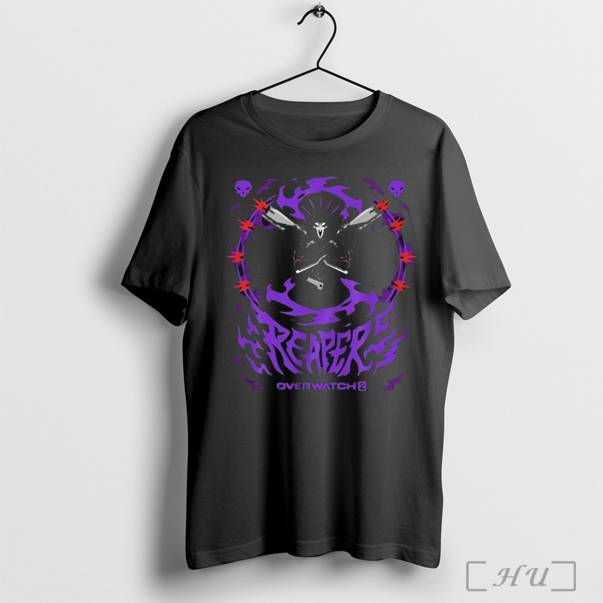 Overwatch 2 Reaper Death Blossom T Shirt Sweatshirt