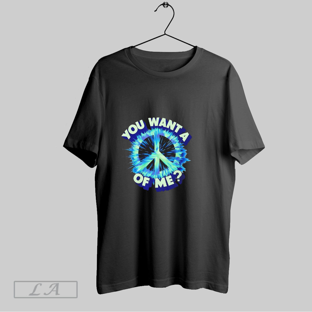 Peace Sign You Want A Piece Of Me Explosion Effect Shirt