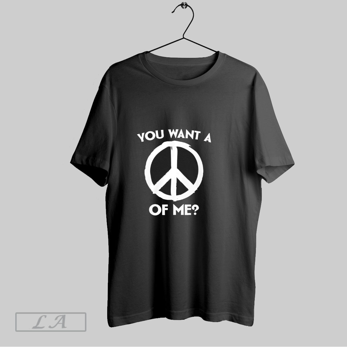 Peace Sign You Want A Piece Of Me Shirt