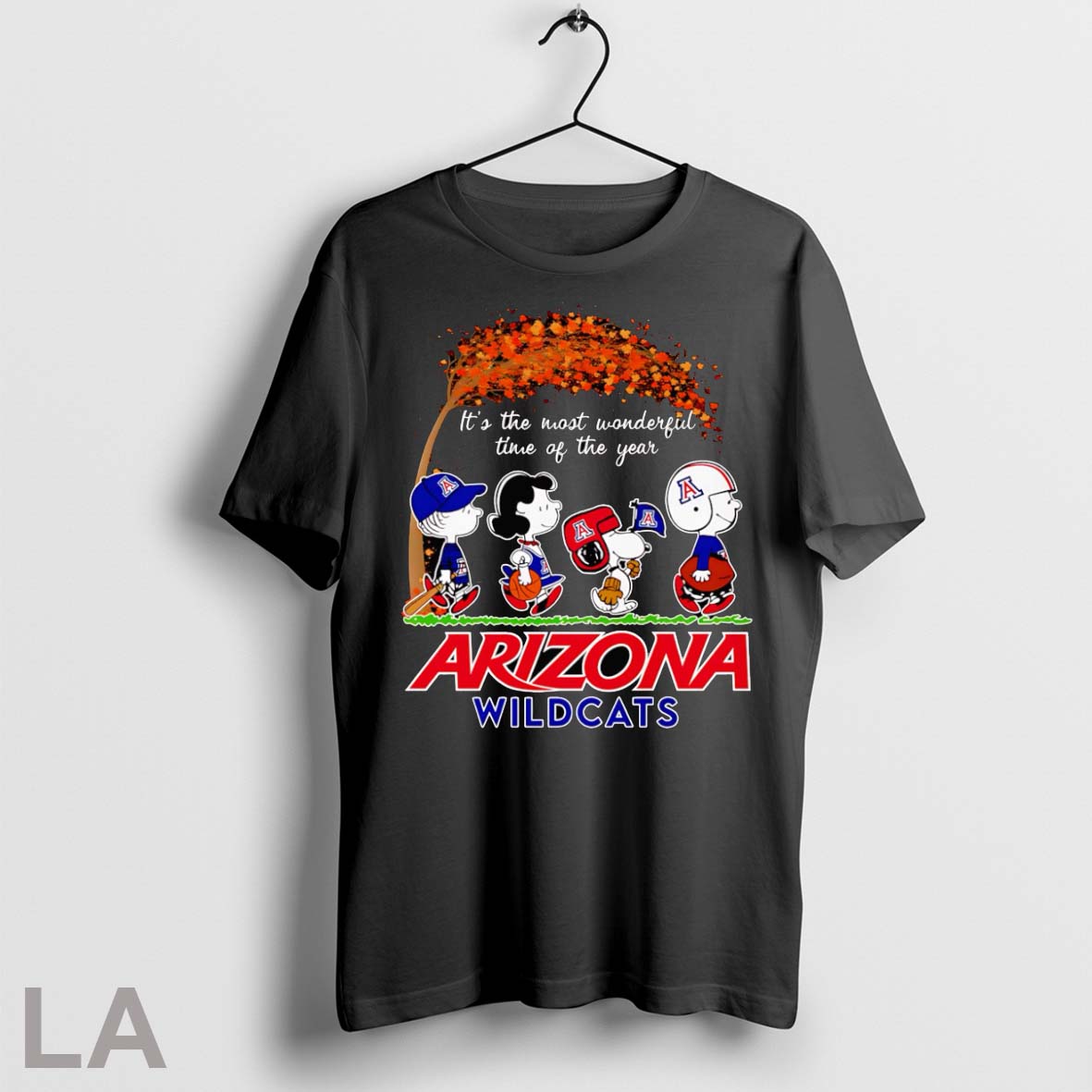 Peanuts Its The Most Wonderful Time Of The Year Arizona Wildcats T Shirt Shirt