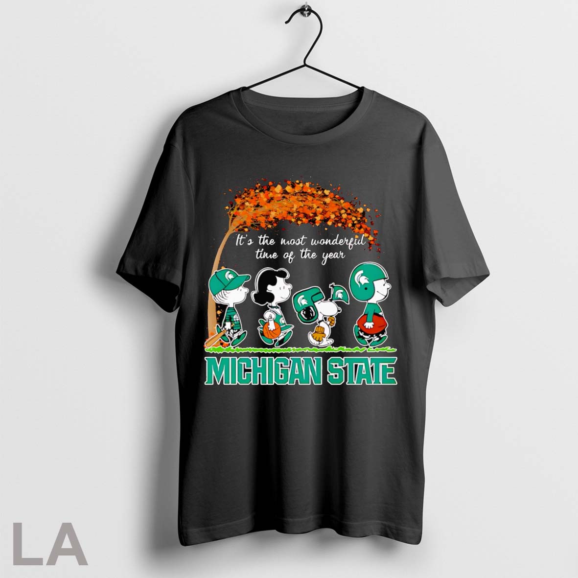 Peanuts Its The Most Wonderful Time Of The Year Michigan State T Shirt Shirt