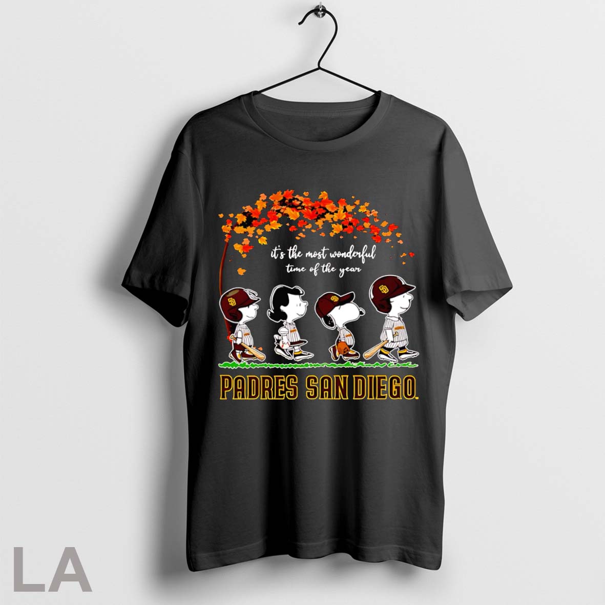Peanuts Its The Most Wonderful Time Of The Year Padres San Diego T Shirt Shirt