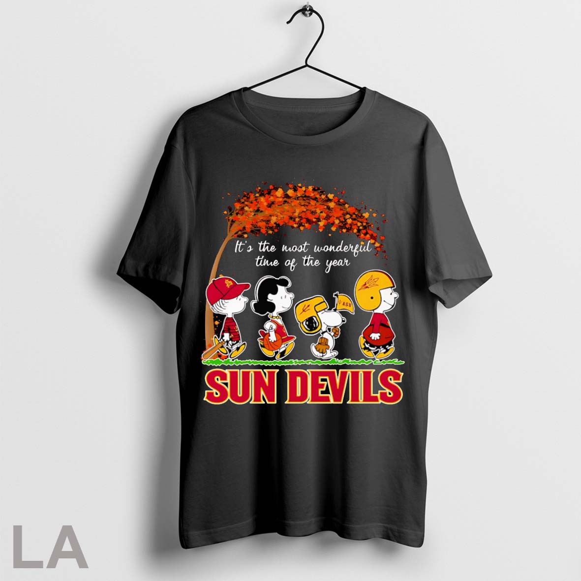Peanuts Its The Most Wonderful Time Of The Year Sun Devils T Shirt Shirt
