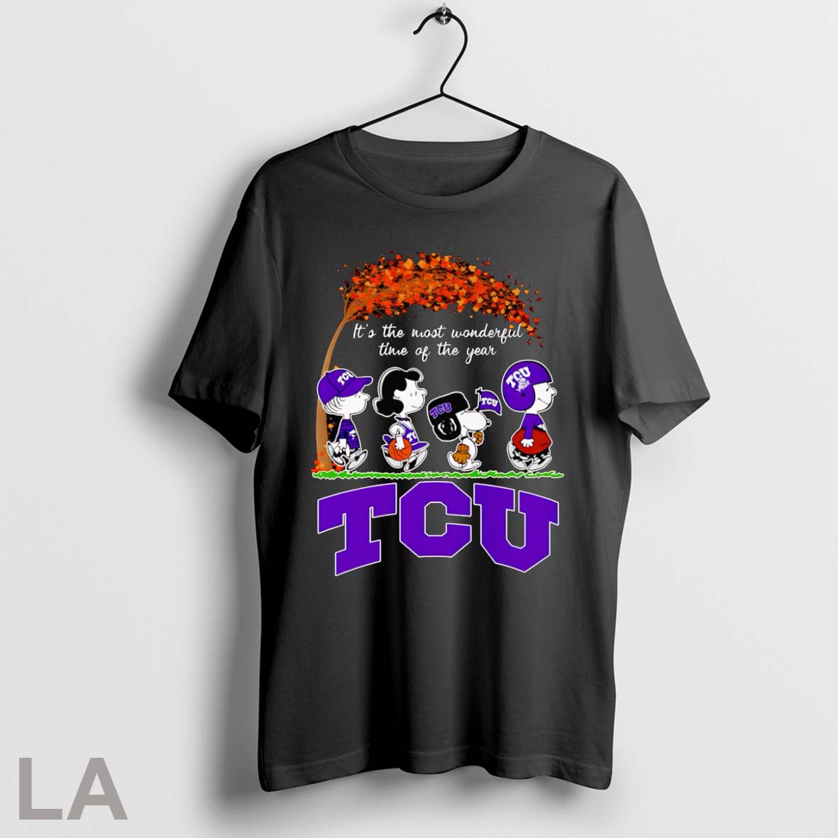 Peanuts Its The Most Wonderful Time Of The Year Tcu Frogs T Shirt Shirt