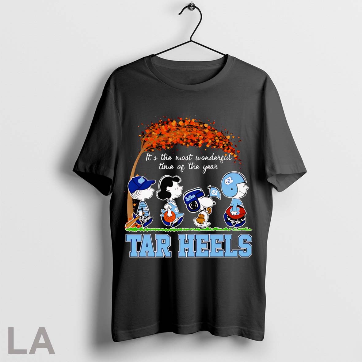 Peanuts Its The Most Wonderful Time Of The Year Tar Heels T Shirt Shirt