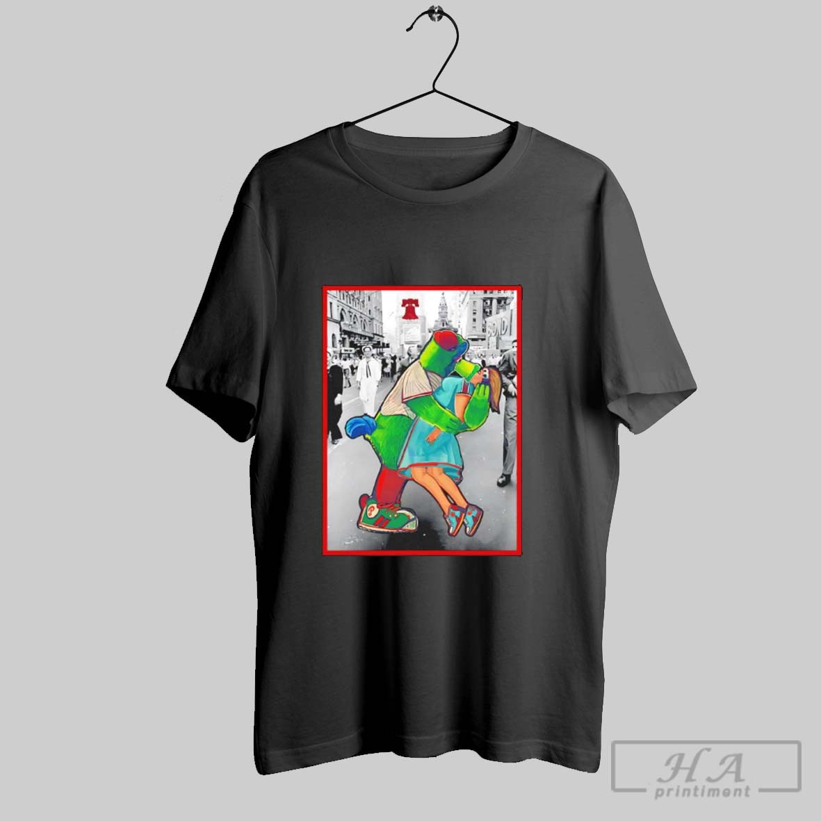 Philadelphia Phillies Baseball Summer Love Homage Mascot Vintage Graphic Shirt