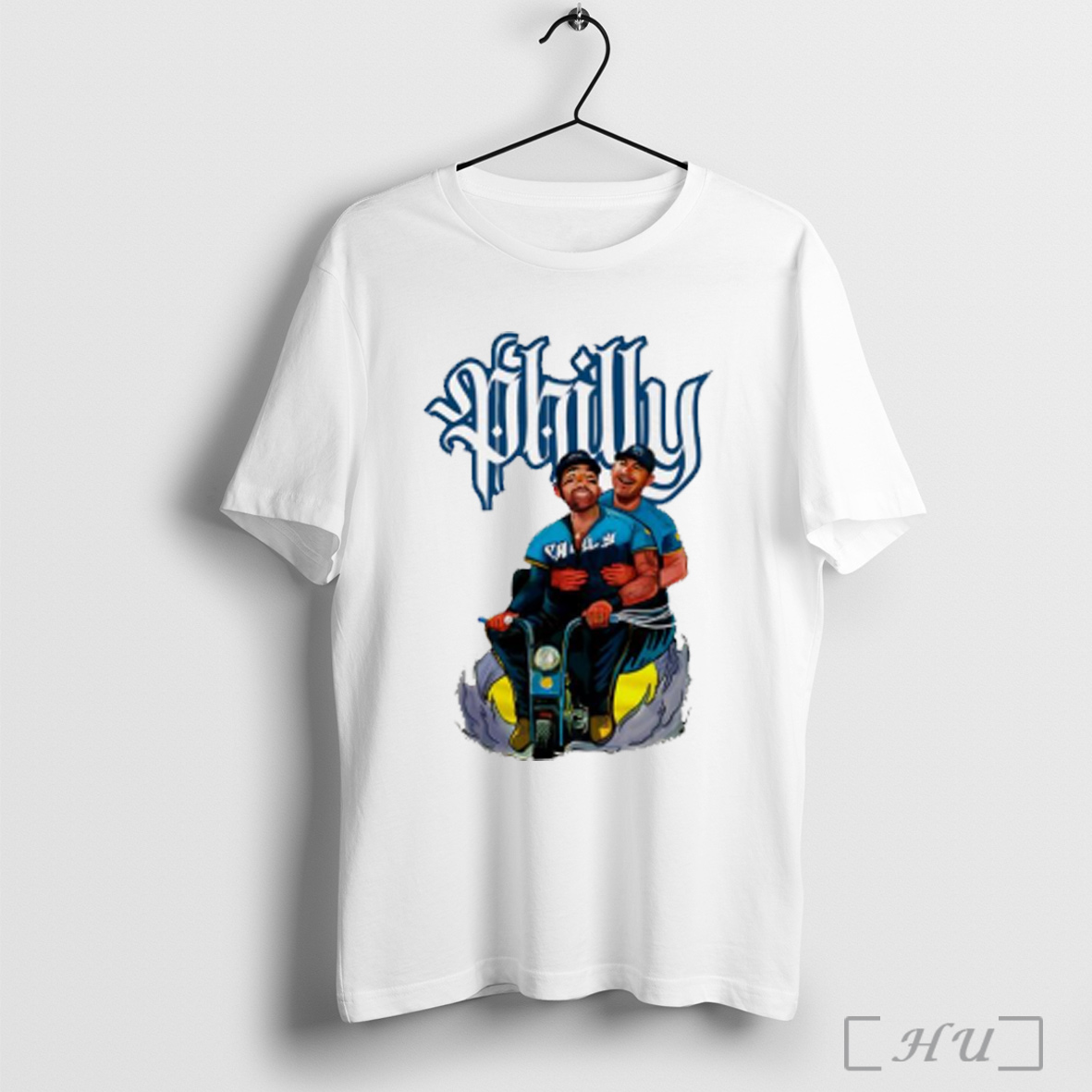 Philly Double Runs Comic Style Baseball Fan T Shirt Sweatshirt