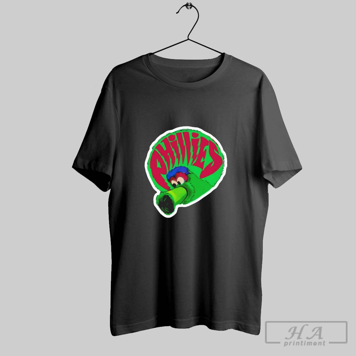 Philly Phanatic Graphic Vintage Style Afro Football Lover Shirt