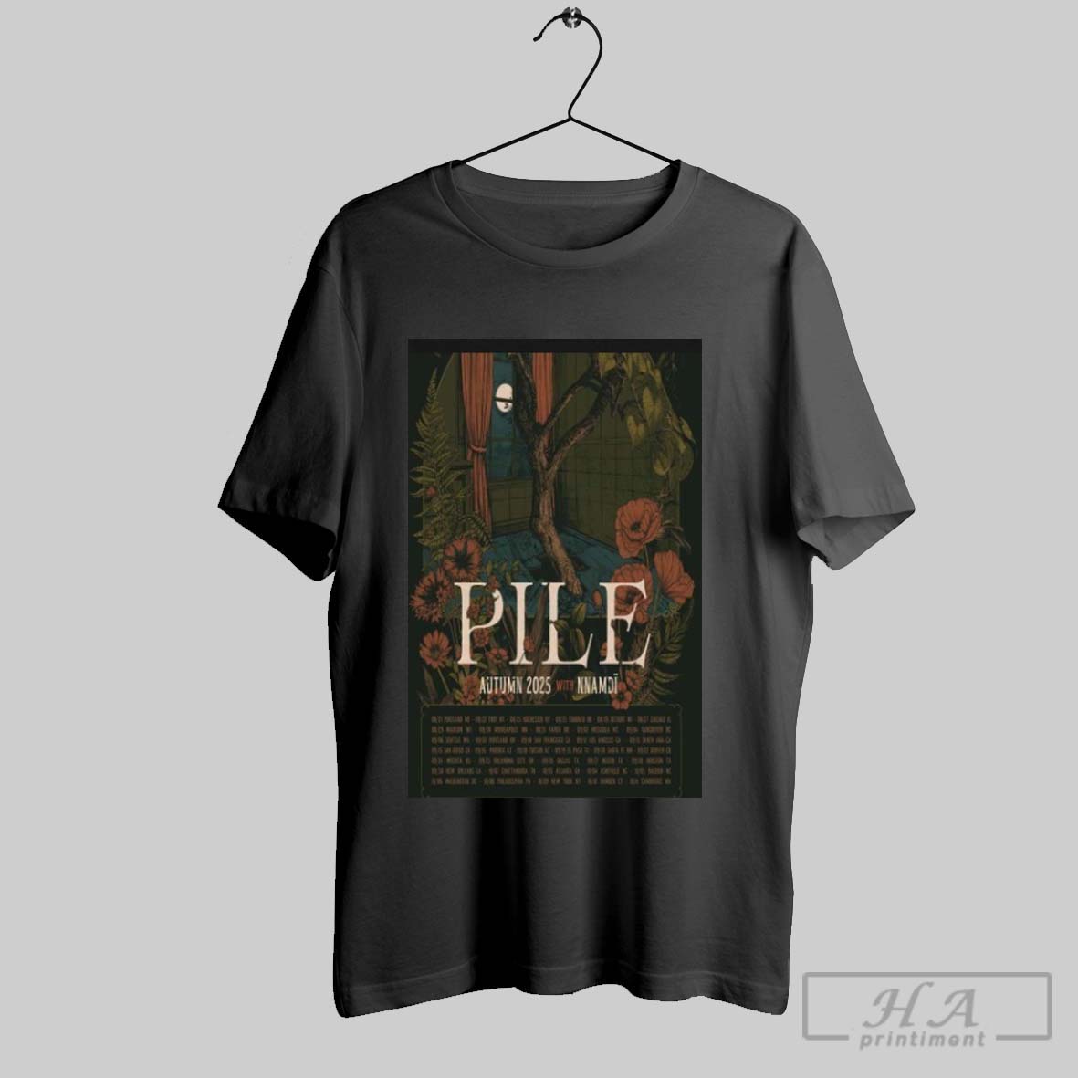 Pile Portland Me Aug 21 2025 Tour Dates T Shirts