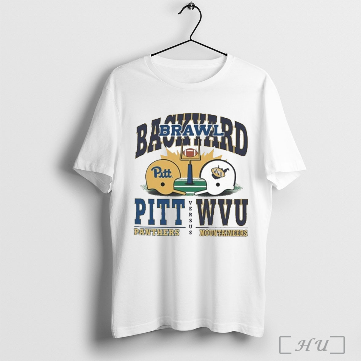 Pitt Panthers Backyard Brawl Versus Wvu Mountaineers T Shirt Sweatshirt
