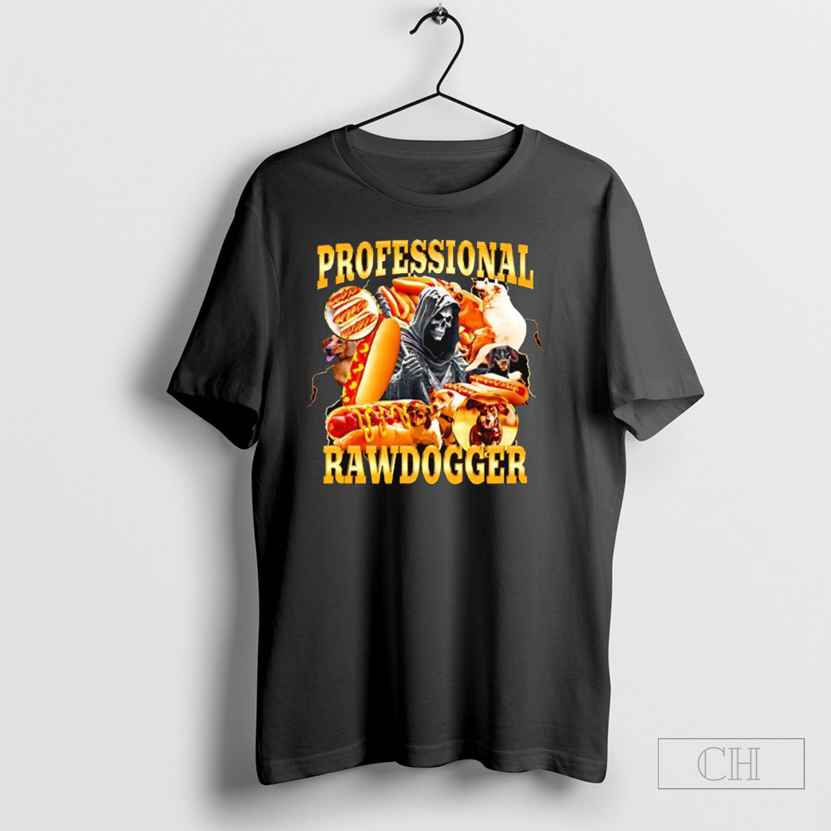 Professional Rawdogger Death Graphic Shirt