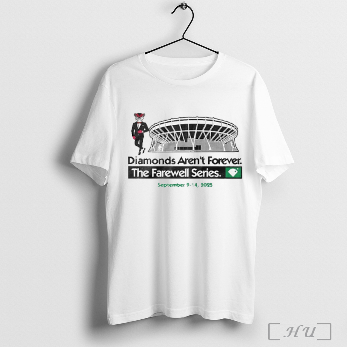 Richmond Flying Squirrels The Diamonds Farewell T Shirt Sweatshirt