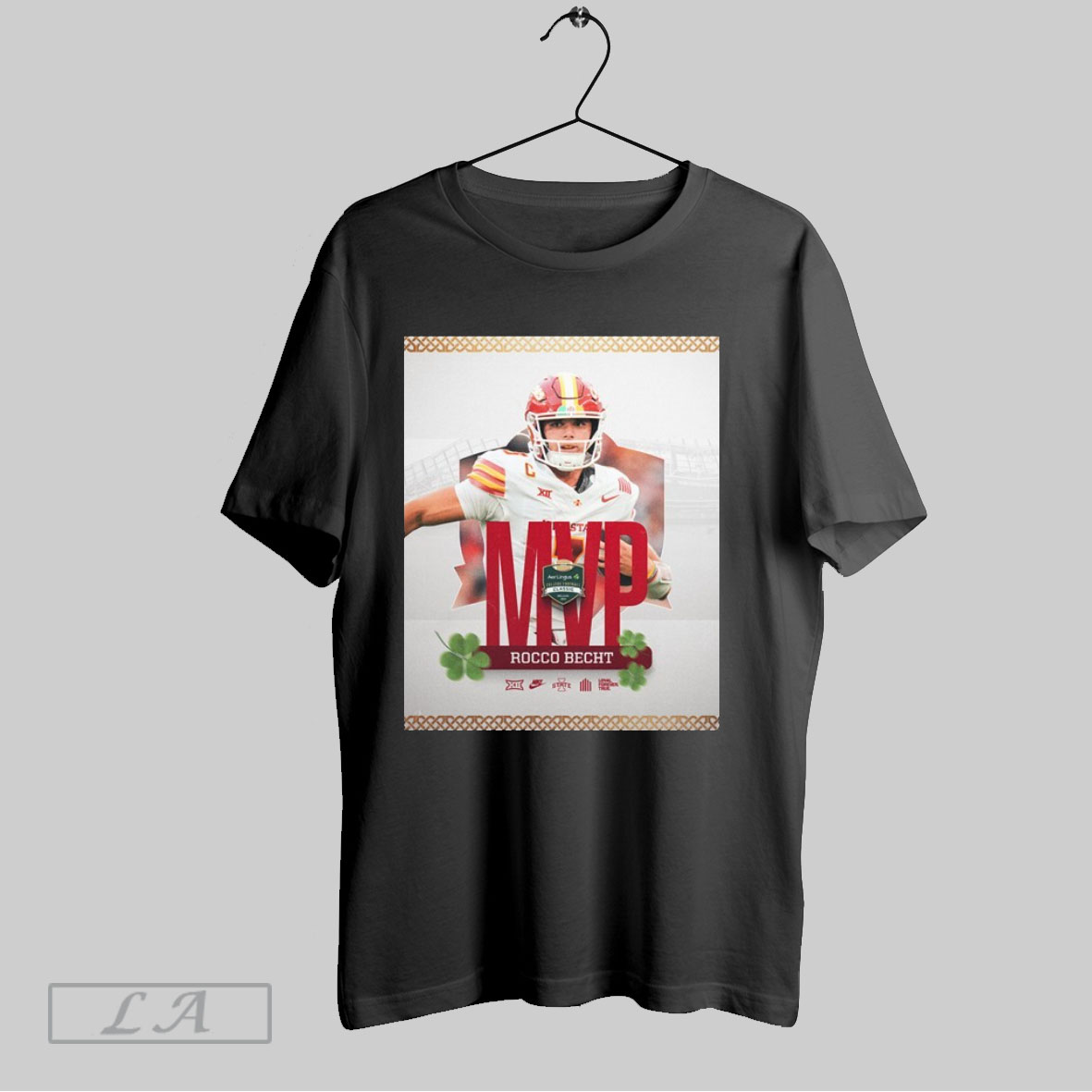 Rocco Becht Iowa State Cyclones Mvp College Football Classic Ireland 2025 Shirt