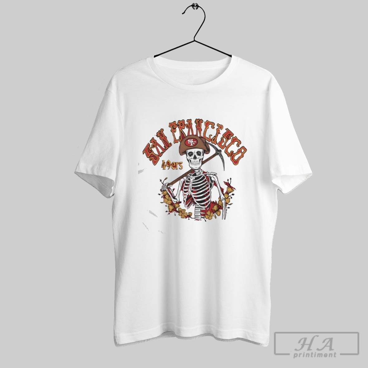 San Francisco 49ers Homage Nfl X Grateful Dead Shirt