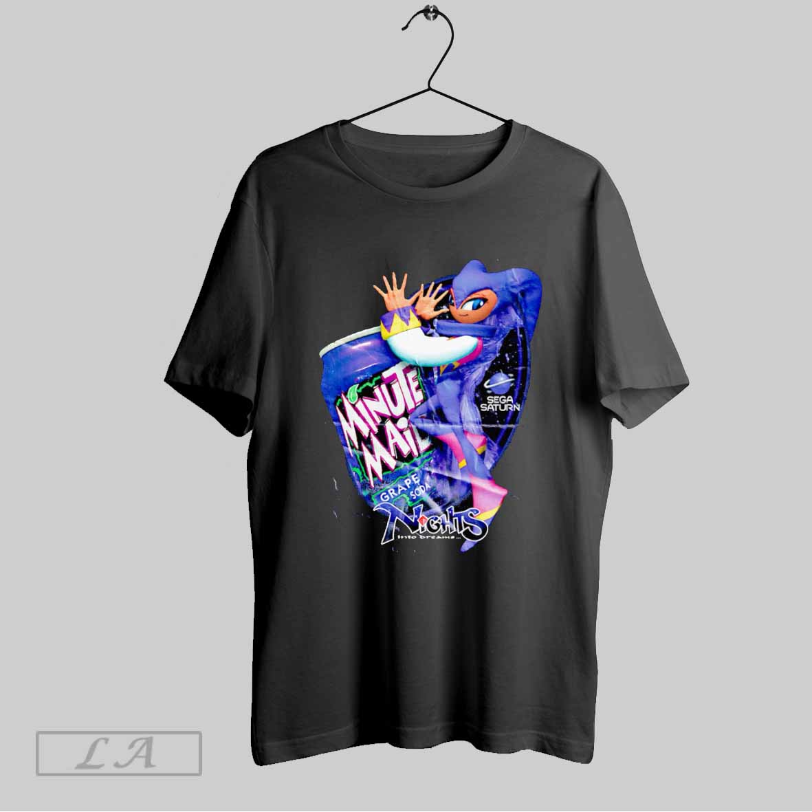 Saturn Minute Maid Grape Soda 1997 Vintage Shirt T Shirt