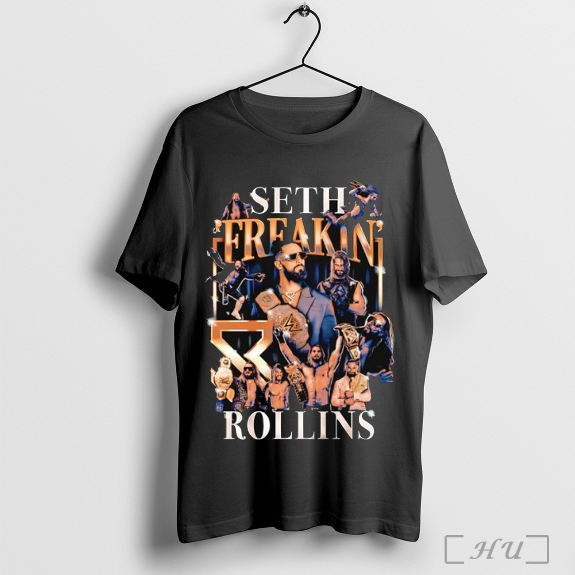 Seth Freakin Rollins Montage Boxy T Shirt Sweatshirt