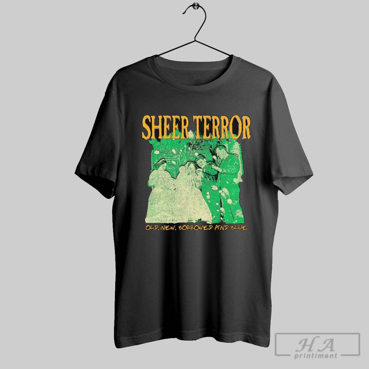 Sheer Terror Old New Borrowed And Blue T Shirts