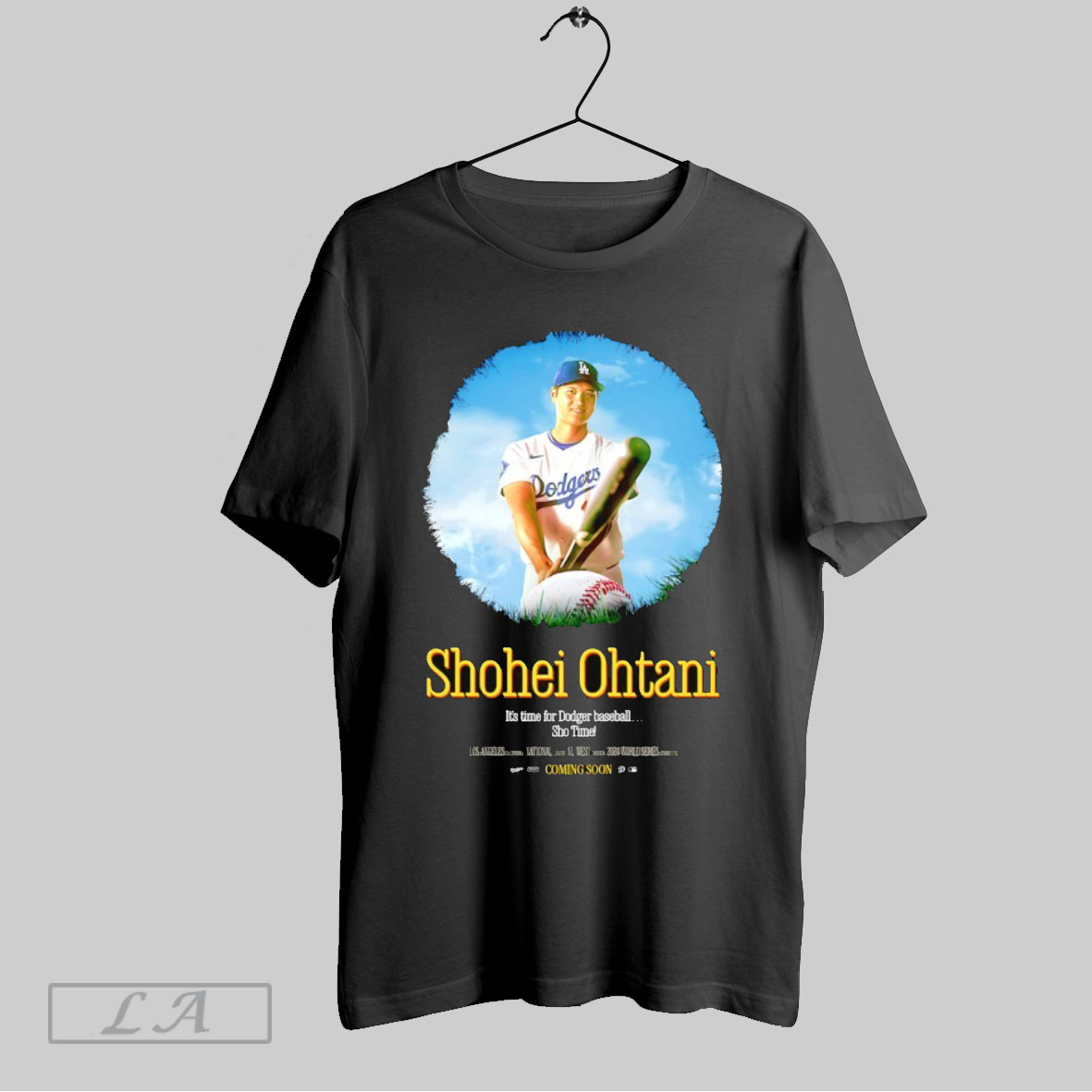 Shohei Ohtani Its Time For Dodger Baseball Sho Time T Shirt