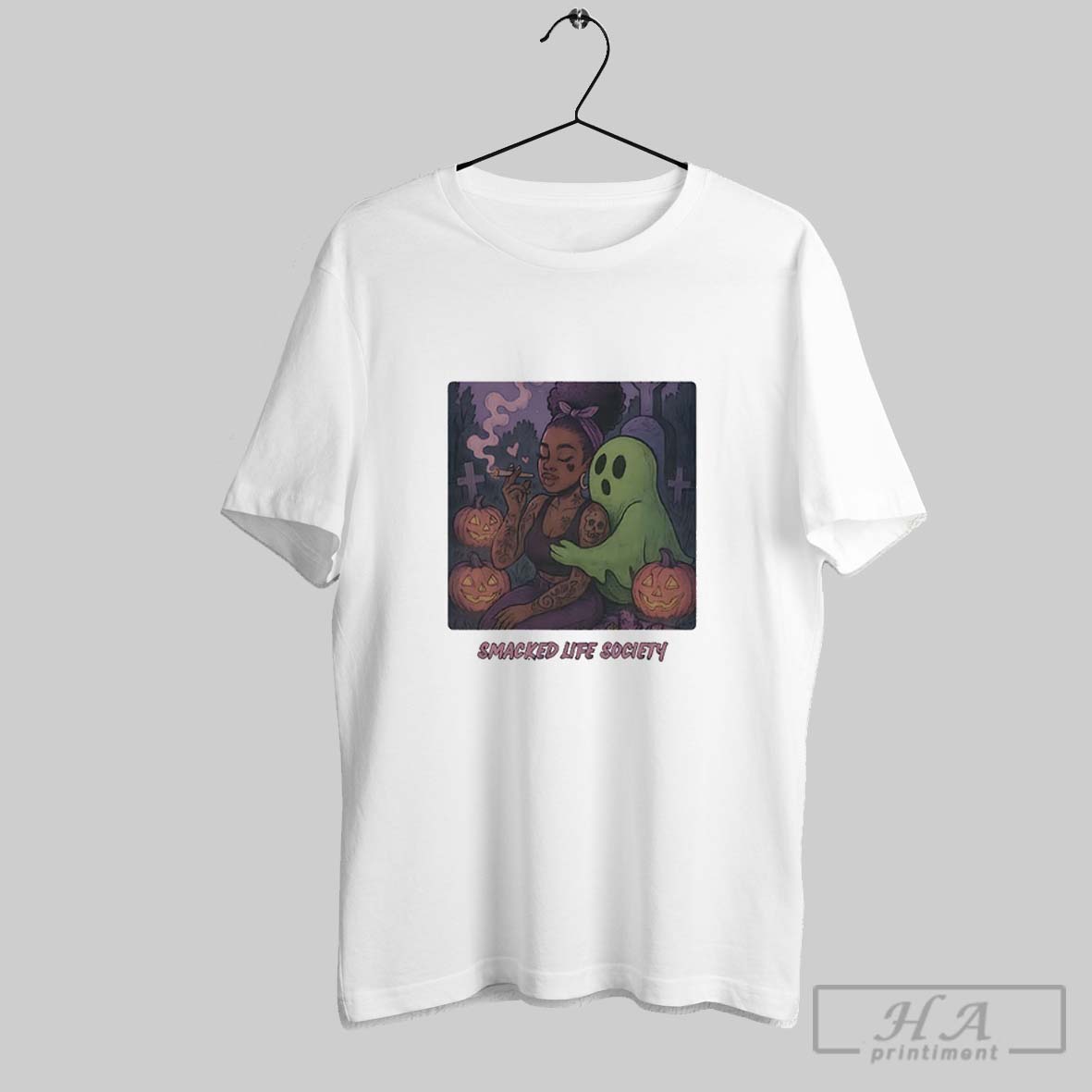 Smacked Life Society Halloween Shirt