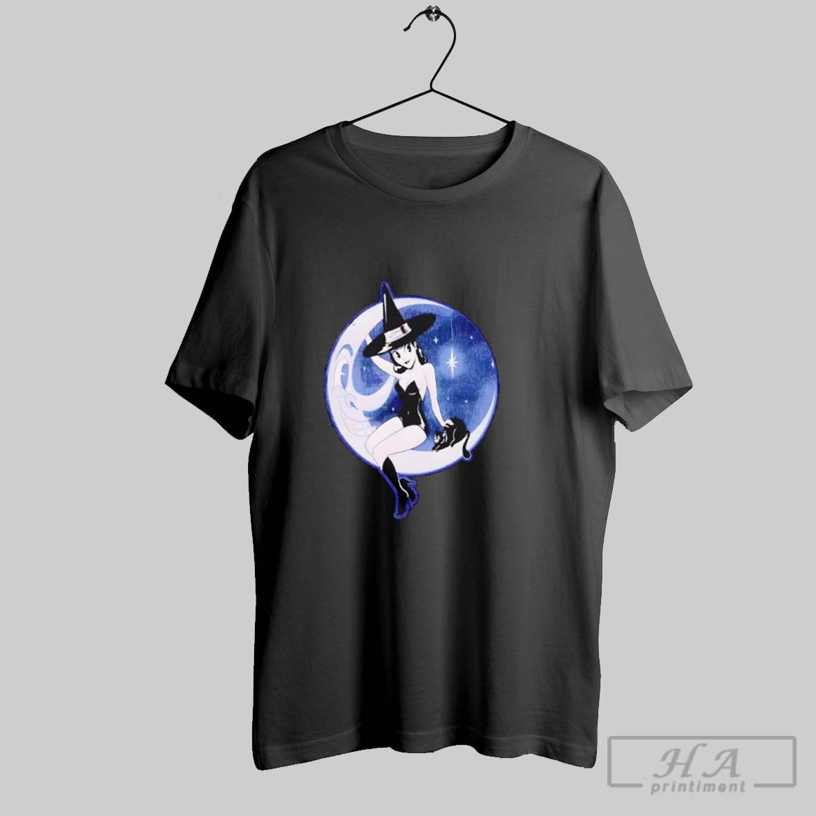 Spicy Donut Moon Witch Shirt