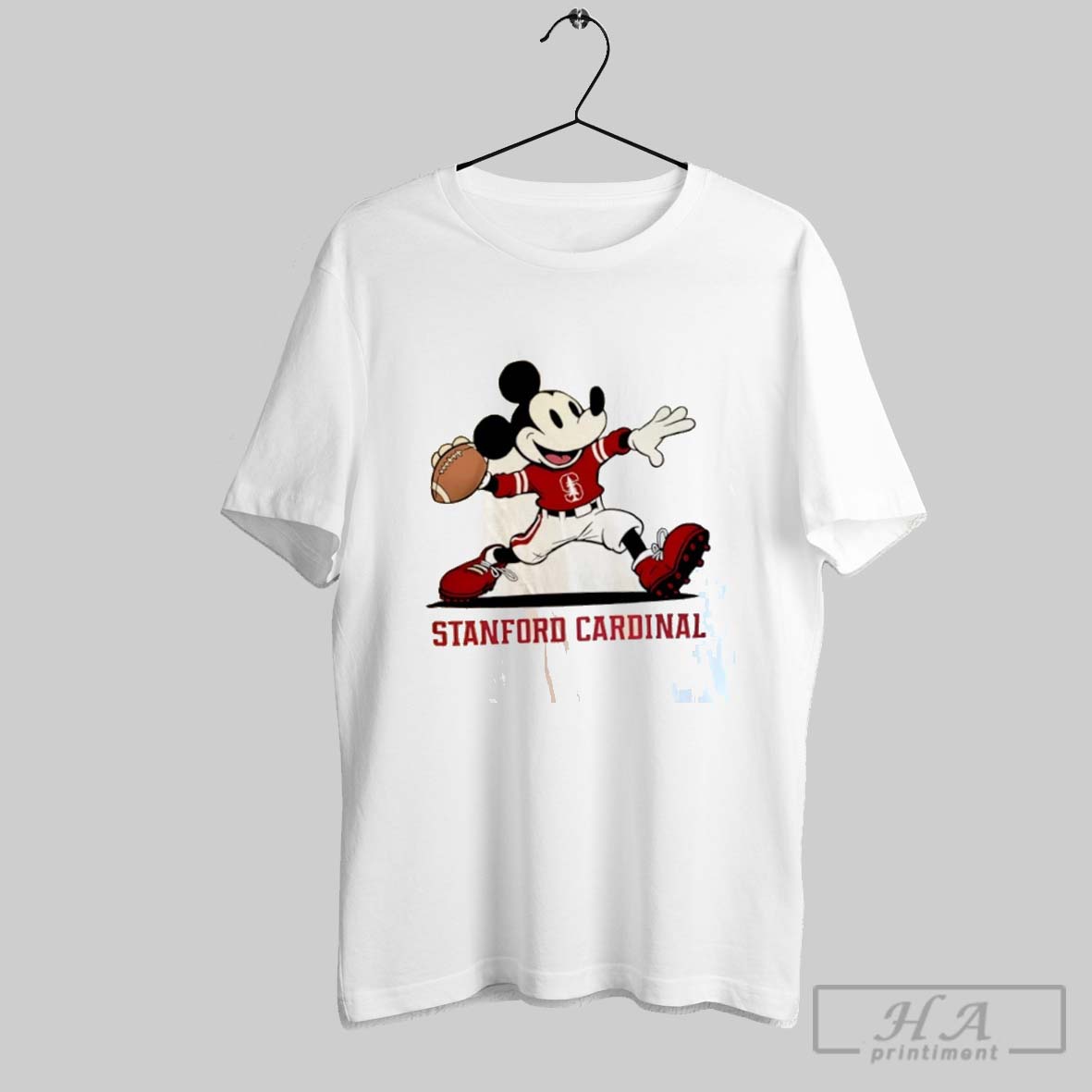 Stanford Cardinal X Mickey Mouse Player Shirt