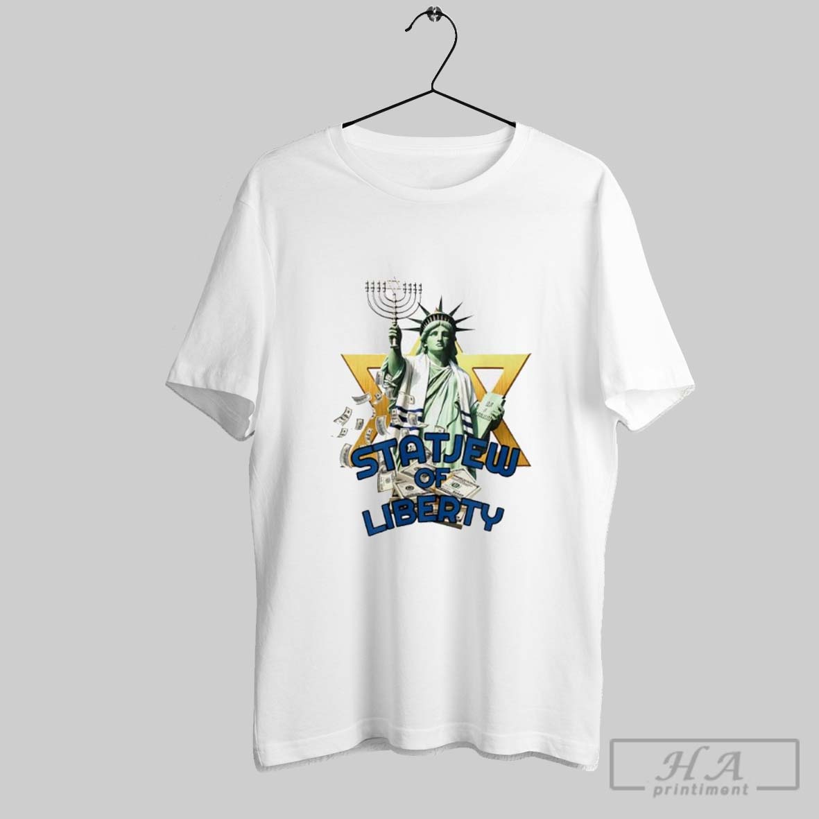 Statjew Of Liberty Parody Shirt
