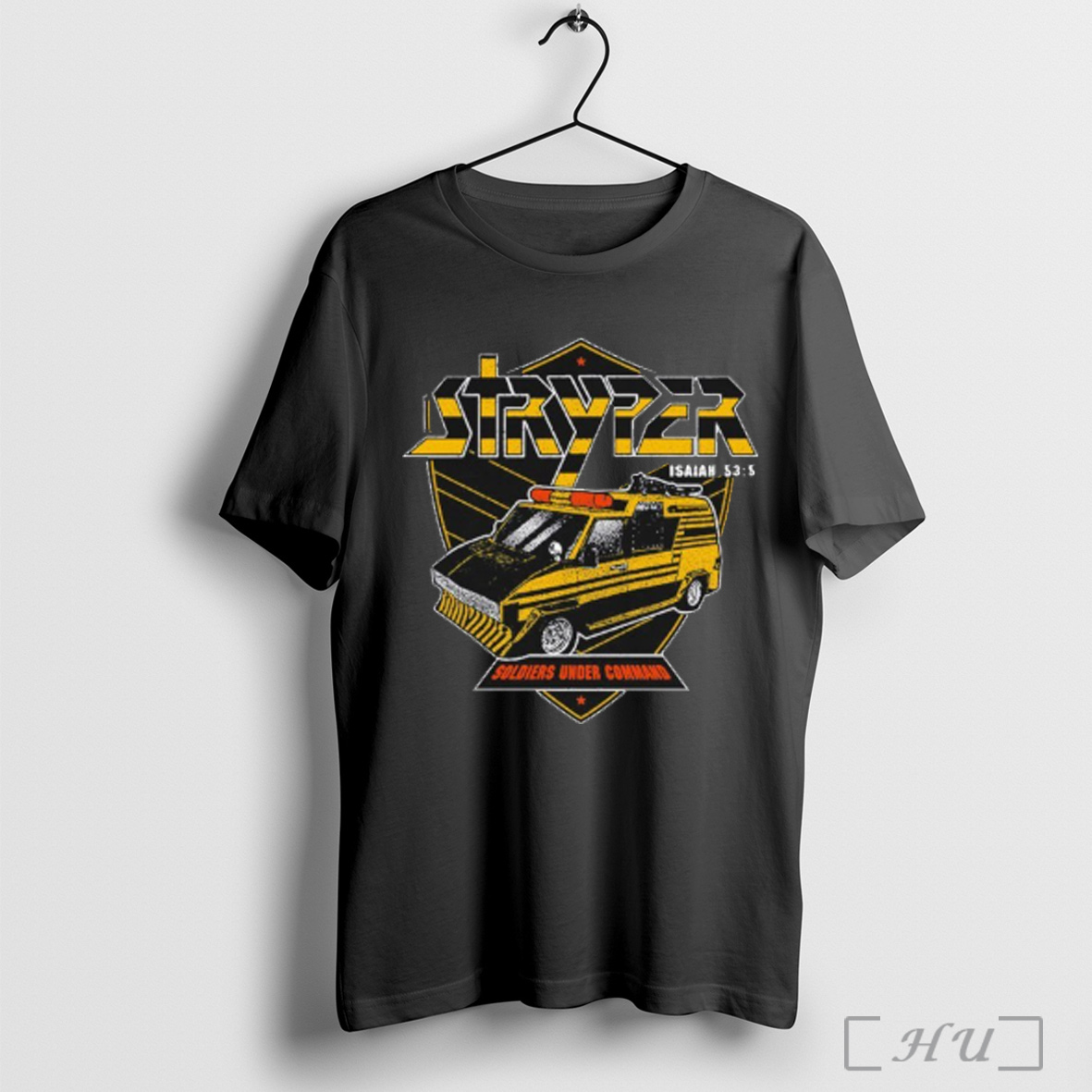 Stryper Soldiers Under Command Battle Van T Shirt Sweatshirt