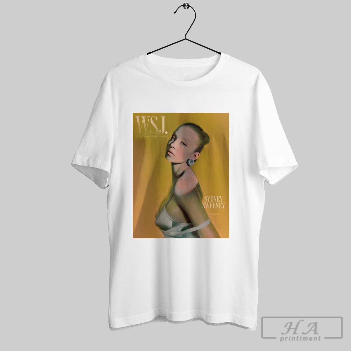 Sydney Sweeney Cover The Wall Street Journal Magazine Fashion Photography 2025 Unisex T Shirt